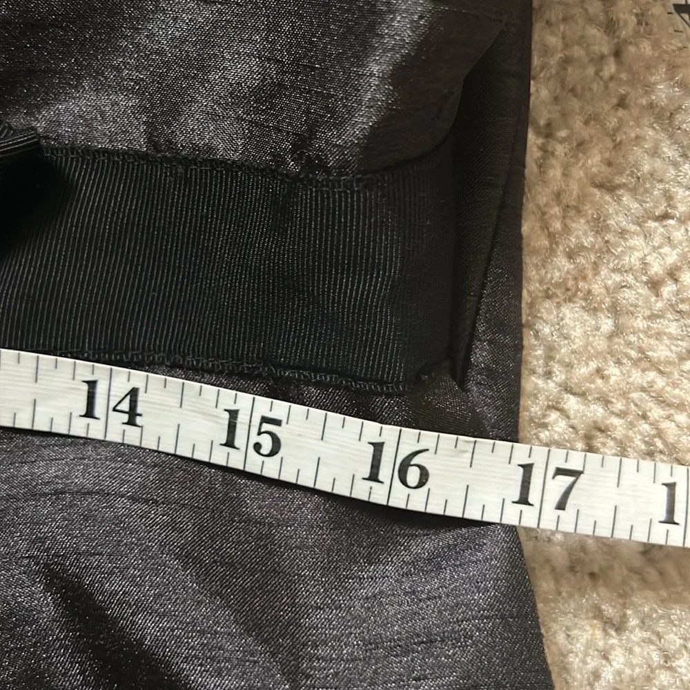 NWT Carmen Marc Valvo Black Dress 14